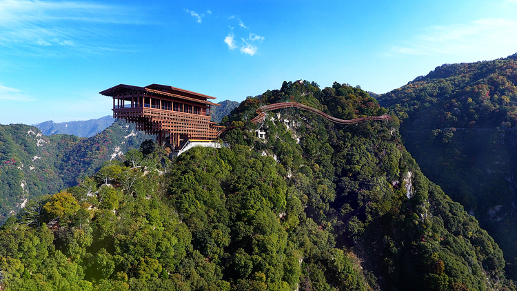 【云游渭南】待到春暖花開之時，我們相約草長鶯飛的少華山！_fororder_龍首閣 (2)